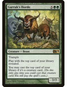 Garruk's Horde - Foil
