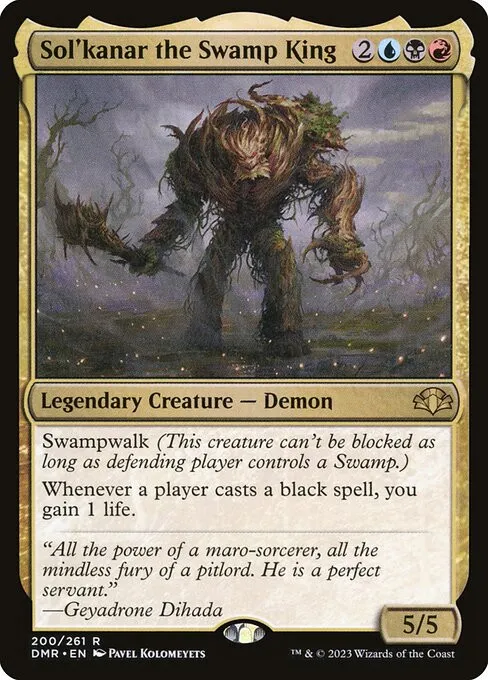 Sol'kanar the Swamp King - Foil