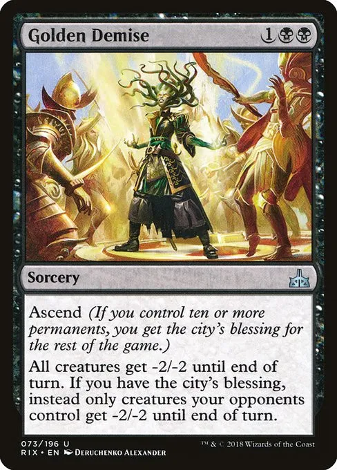 Golden Demise - Foil