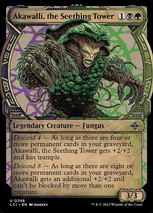 Akawalli, the Seething Tower - Foil