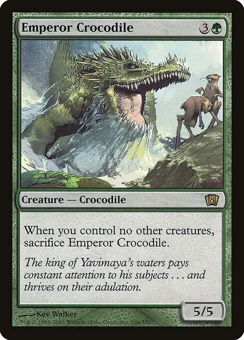 Emperor Crocodile - Foil