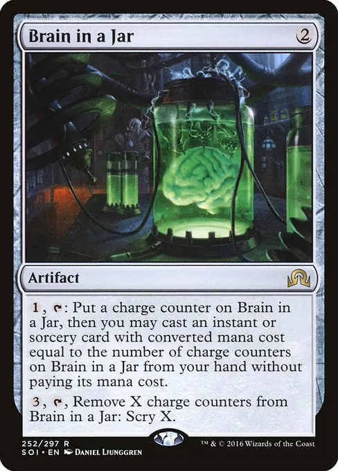 Brain in a Jar - Foil