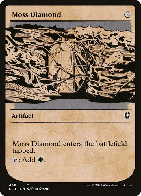 Moss Diamond - Foil