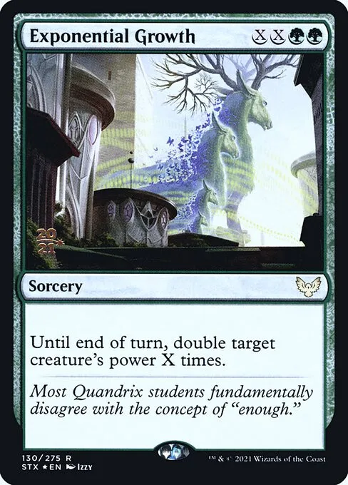 Exponential Growth - Foil