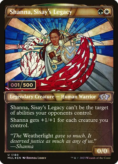 Shanna, Sisay's Legacy - Foil