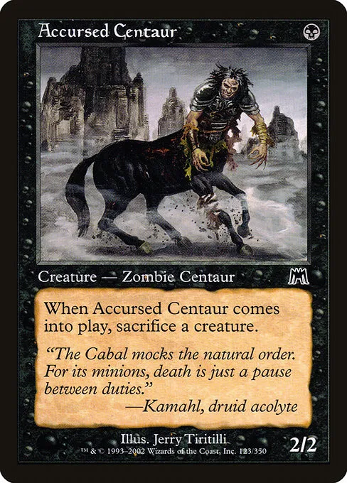 Accursed Centaur - Foil