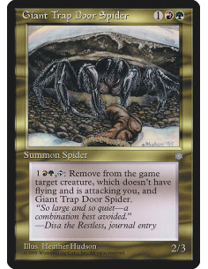 Giant Trap Door Spider