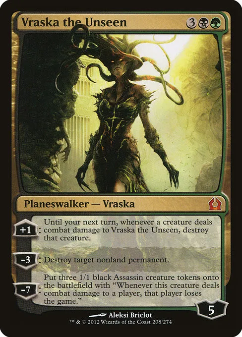 Vraska the Unseen - Foil