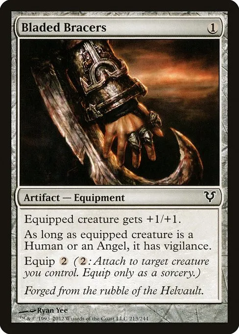 Bladed Bracers - Foil