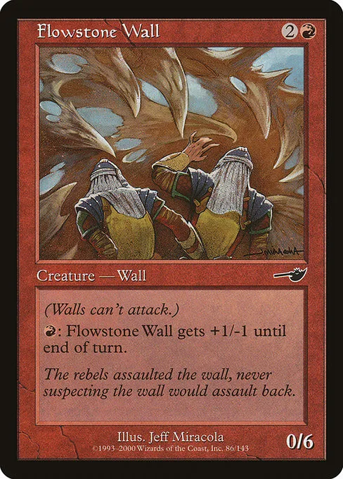 Flowstone Wall - Foil