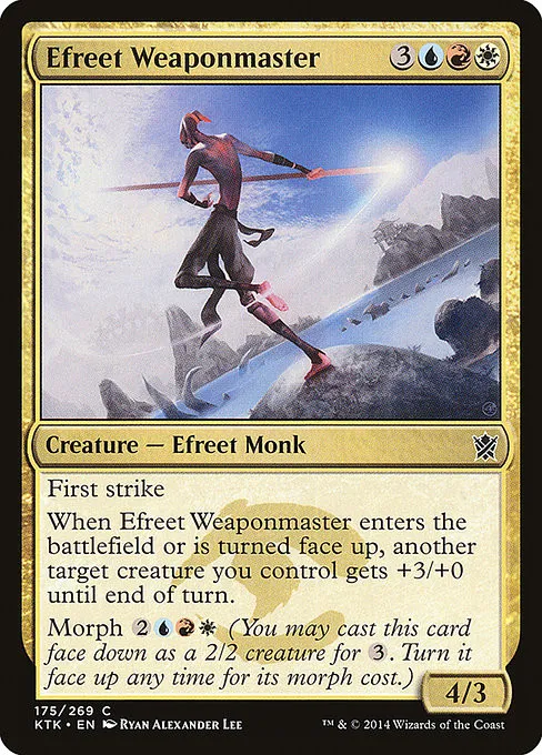 Efreet Weaponmaster - Foil