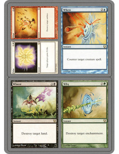 Who // What // When // Where // Why