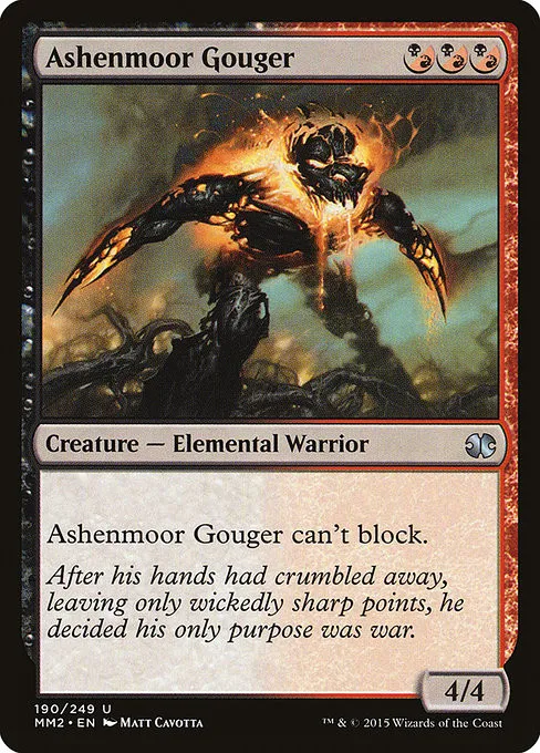 Ashenmoor Gouger - Foil