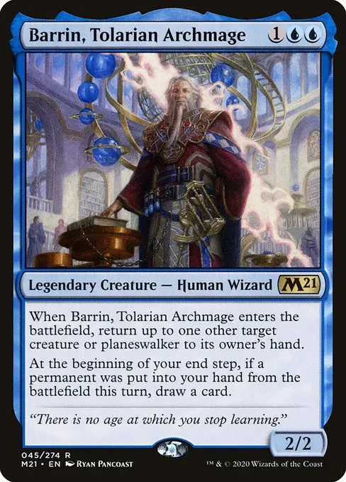 Barrin, Tolarian Archmage - Foil