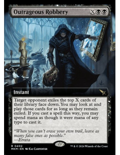 Outrageous Robbery - Foil