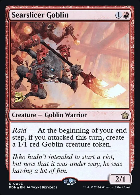 Searslicer Goblin - Foil