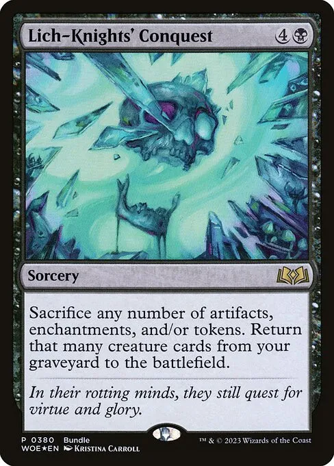 Lich-Knights' Conquest - Foil