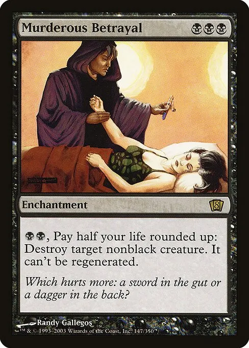 Murderous Betrayal - Foil