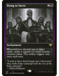 Dying to Serve - Foil