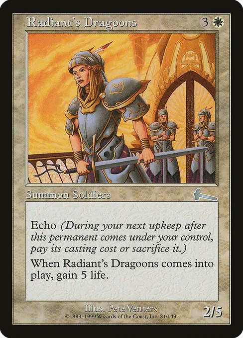 Radiant's Dragoons - Foil