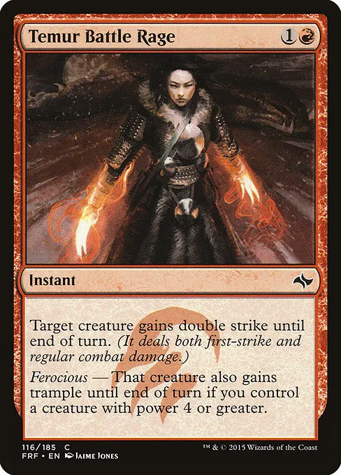 Temur Battle Rage - Foil