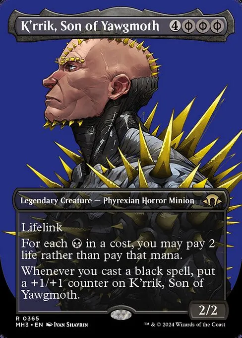 K'rrik, Son of Yawgmoth - Foil