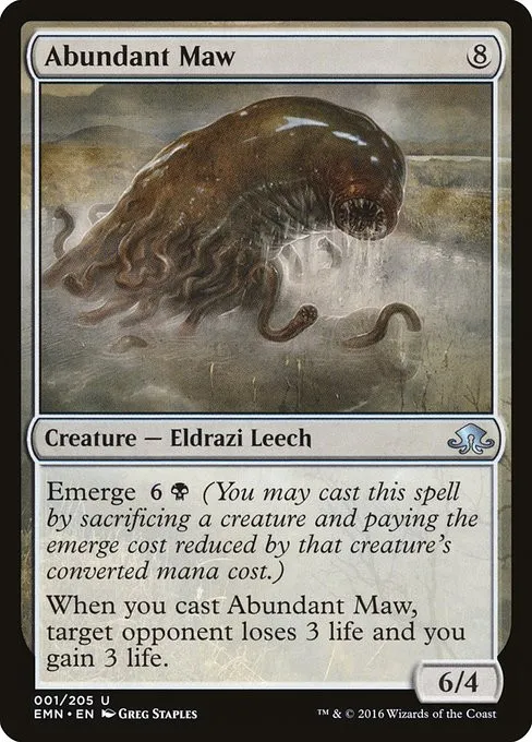 Abundant Maw - Foil