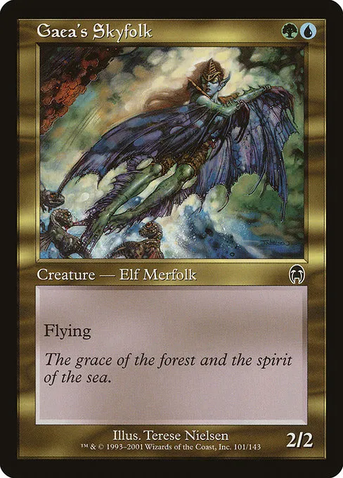 Gaea's Skyfolk - Foil