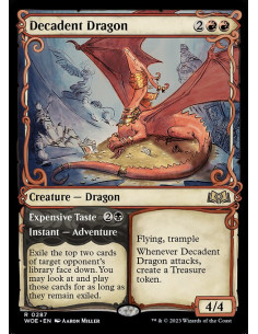 Decadent Dragon // Expensive Taste - Foil