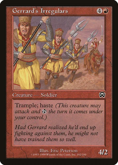 Gerrard's Irregulars - Foil