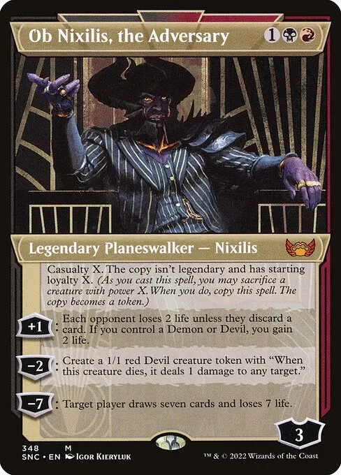 Ob Nixilis, the Adversary - Foil
