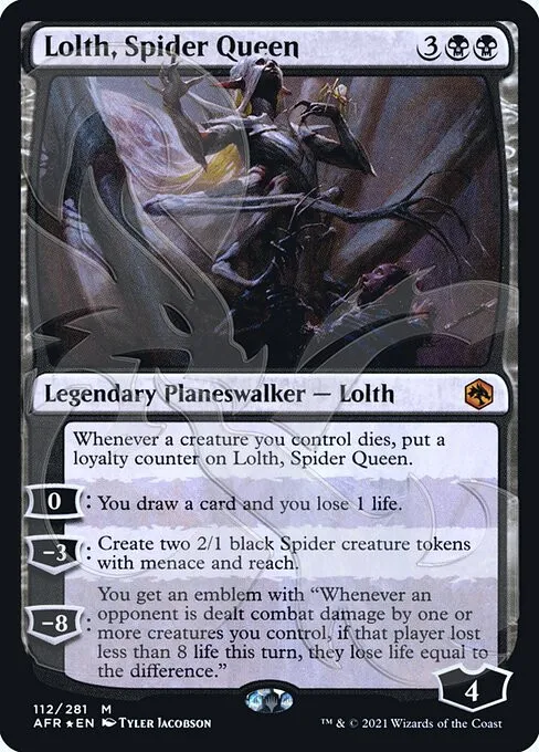 Lolth, Spider Queen - Foil