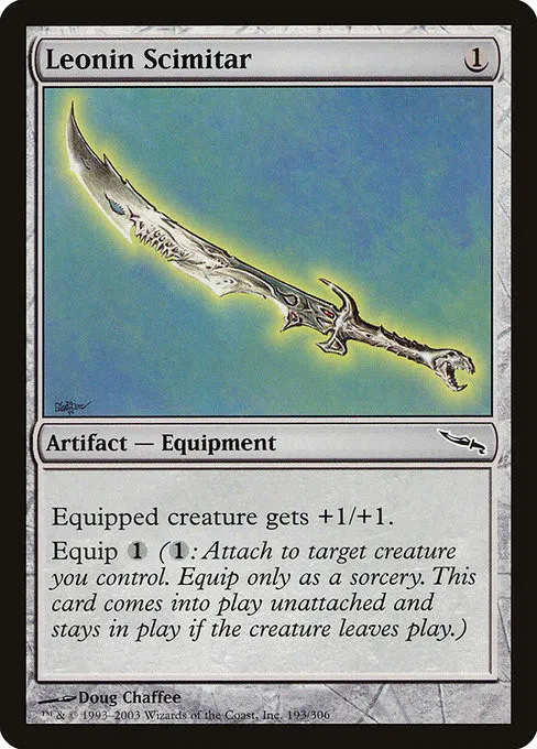 Leonin Scimitar - Foil