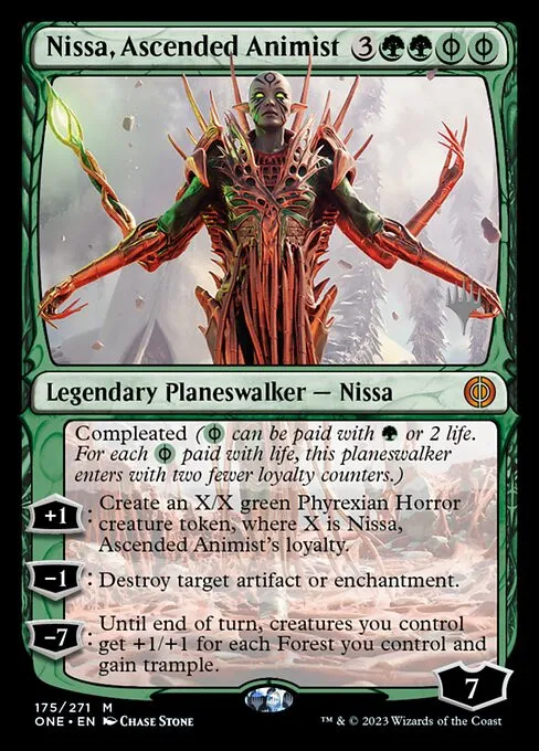 Nissa, Ascended Animist - Foil