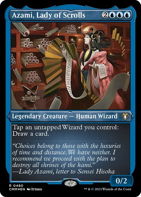 Azami, Lady of Scrolls - Foil