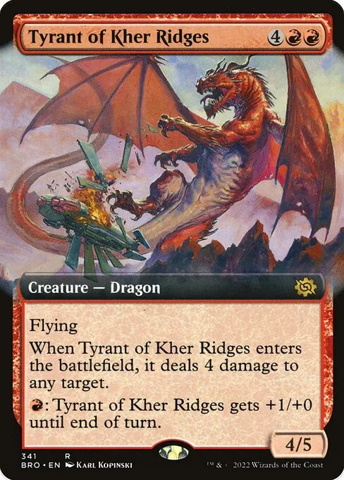 Tyrant of Kher Ridges - Foil