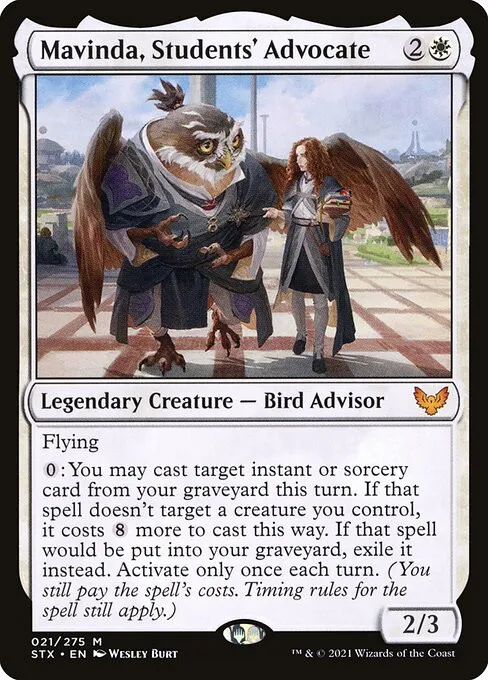 Mavinda, Students' Advocate - Foil