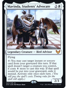 Mavinda, Students' Advocate - Foil