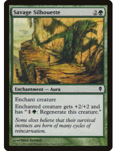 Savage Silhouette - Foil