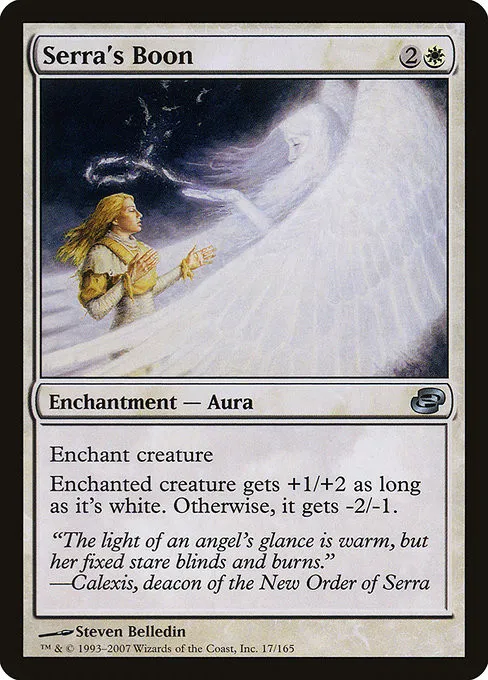 Serra's Boon - Foil