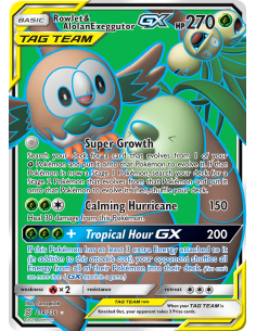 Rowlet & Alolan Exeggutor-GX