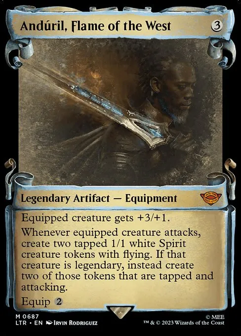 Andúril, Flame of the West - Foil