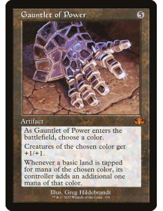 Gauntlet of Power - Foil