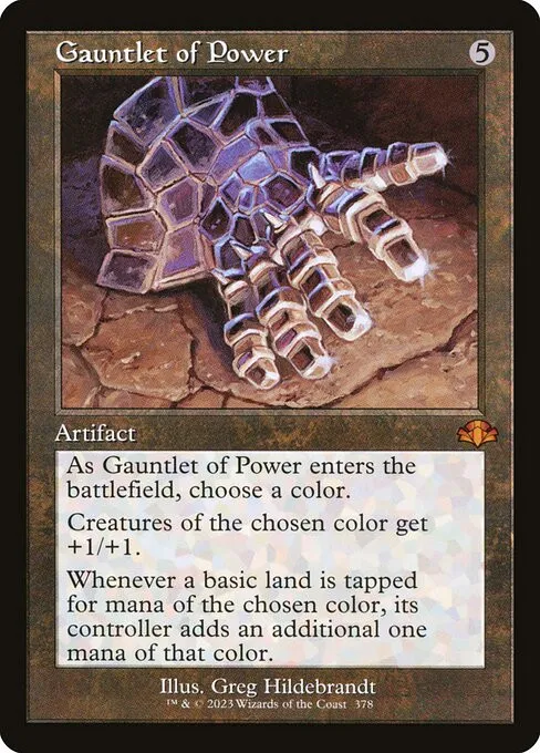Gauntlet of Power - Foil
