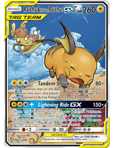 Raichu & Alolan Raichu-GX