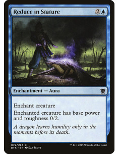 Reduce in Stature - Foil