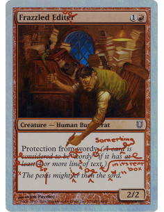 Frazzled Editor - Foil