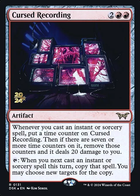 Cursed Recording - Foil