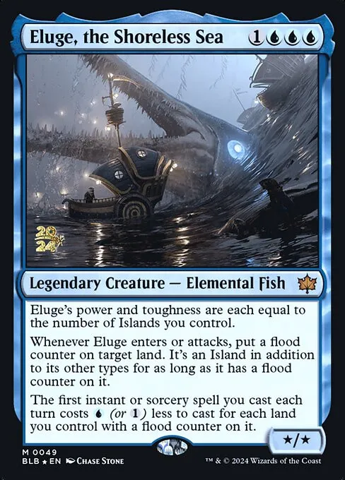 Eluge, the Shoreless Sea - Foil