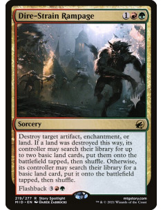 Dire-Strain Rampage - Foil